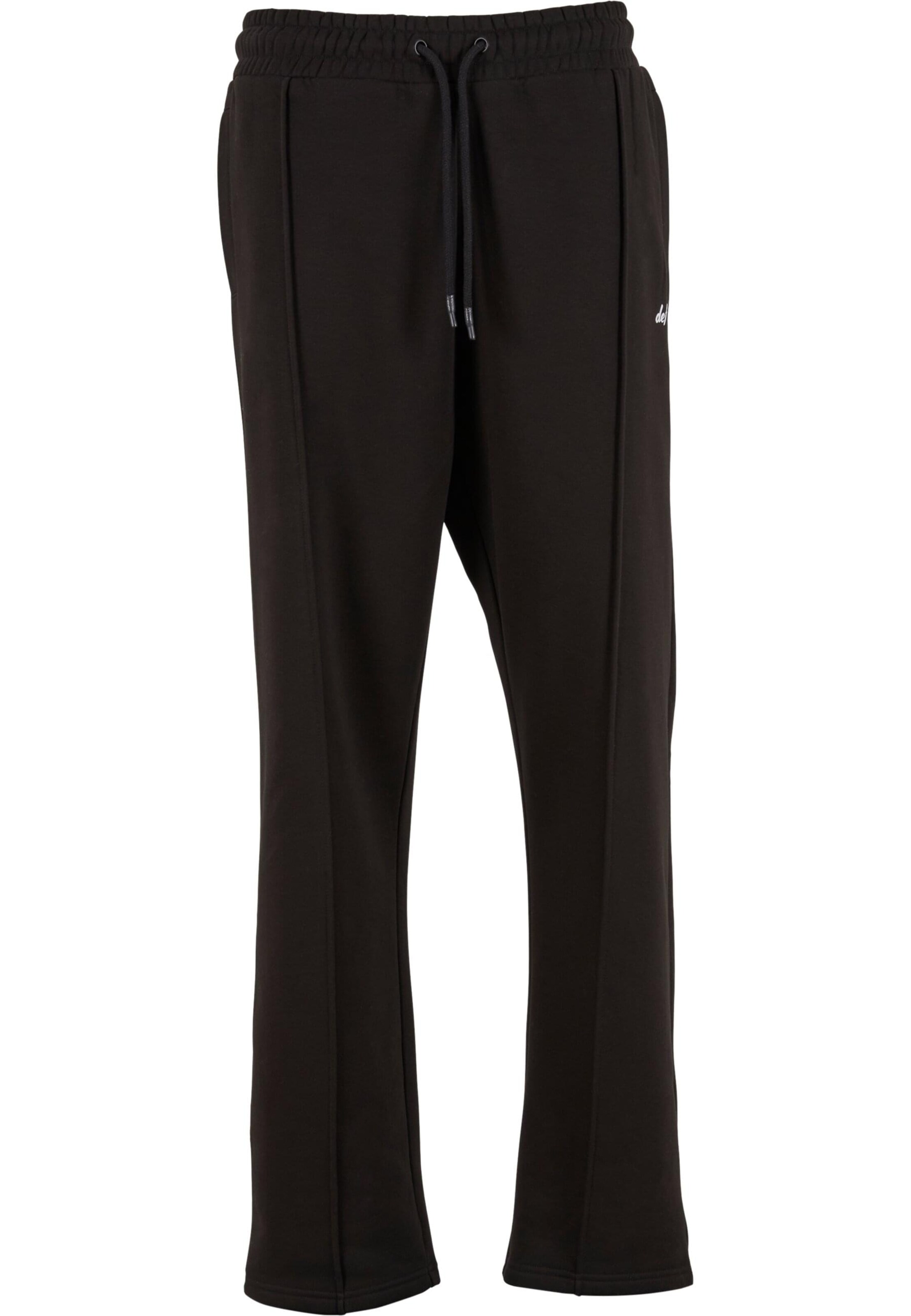 Loosefit Pantalon 'Visisons' DEF en noir : devant