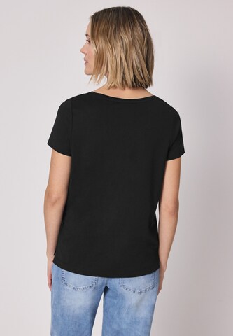 STREET ONE Shirt in Black