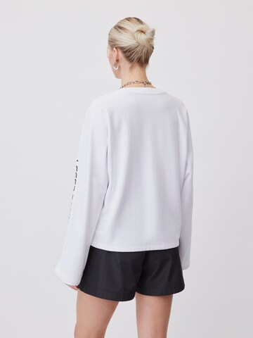 LeGer by Lena Gercke Sweatshirt 'Lola' i vit