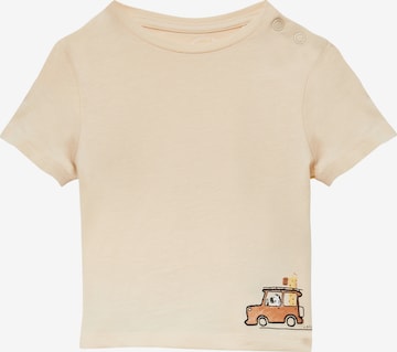 T-Shirt s.Oliver en beige : devant