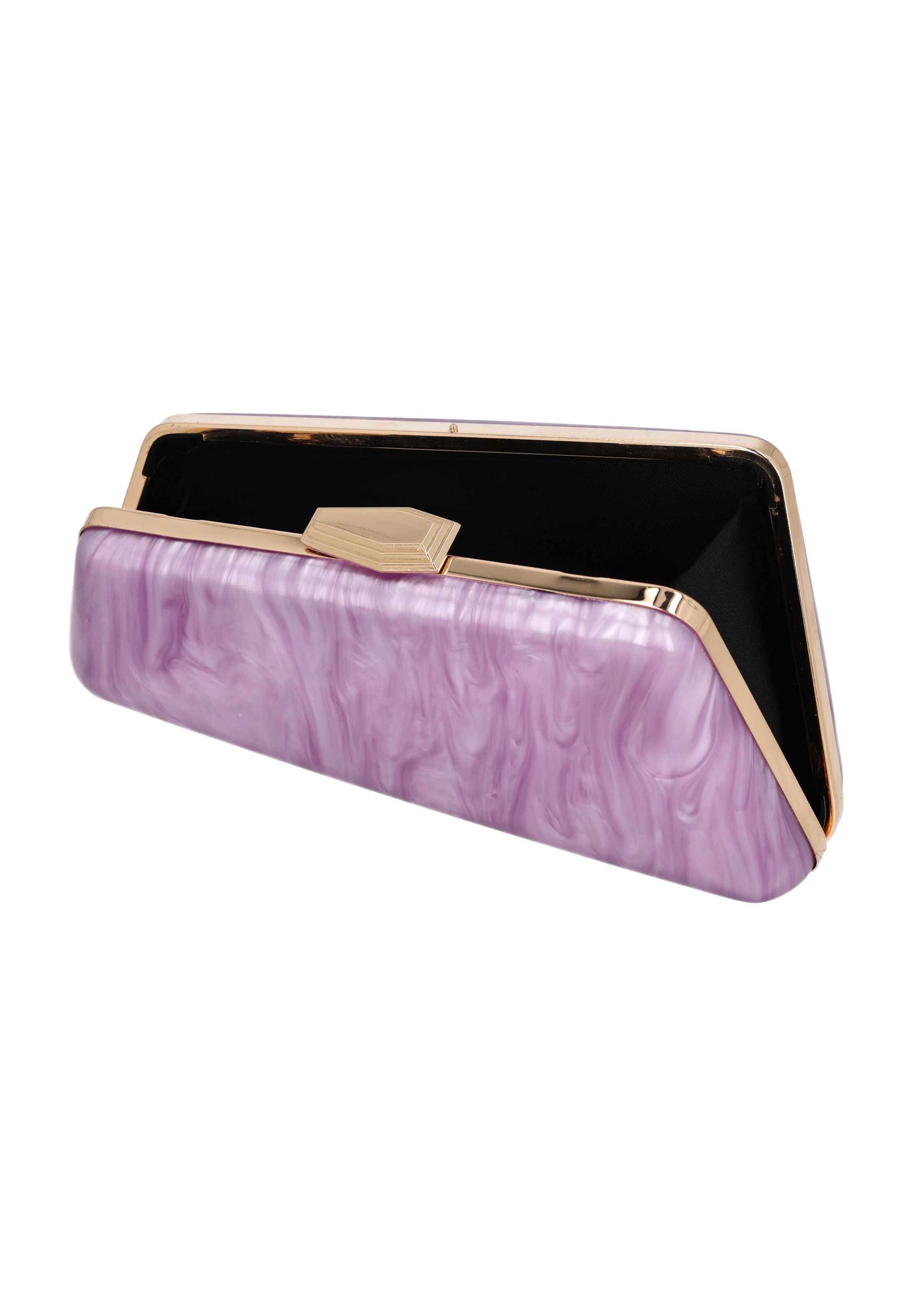 faina Clutch in Purple