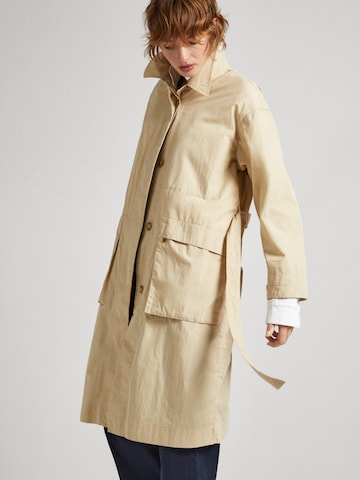 Pepe Jeans Between-Seasons Coat 'Tai' in Beige