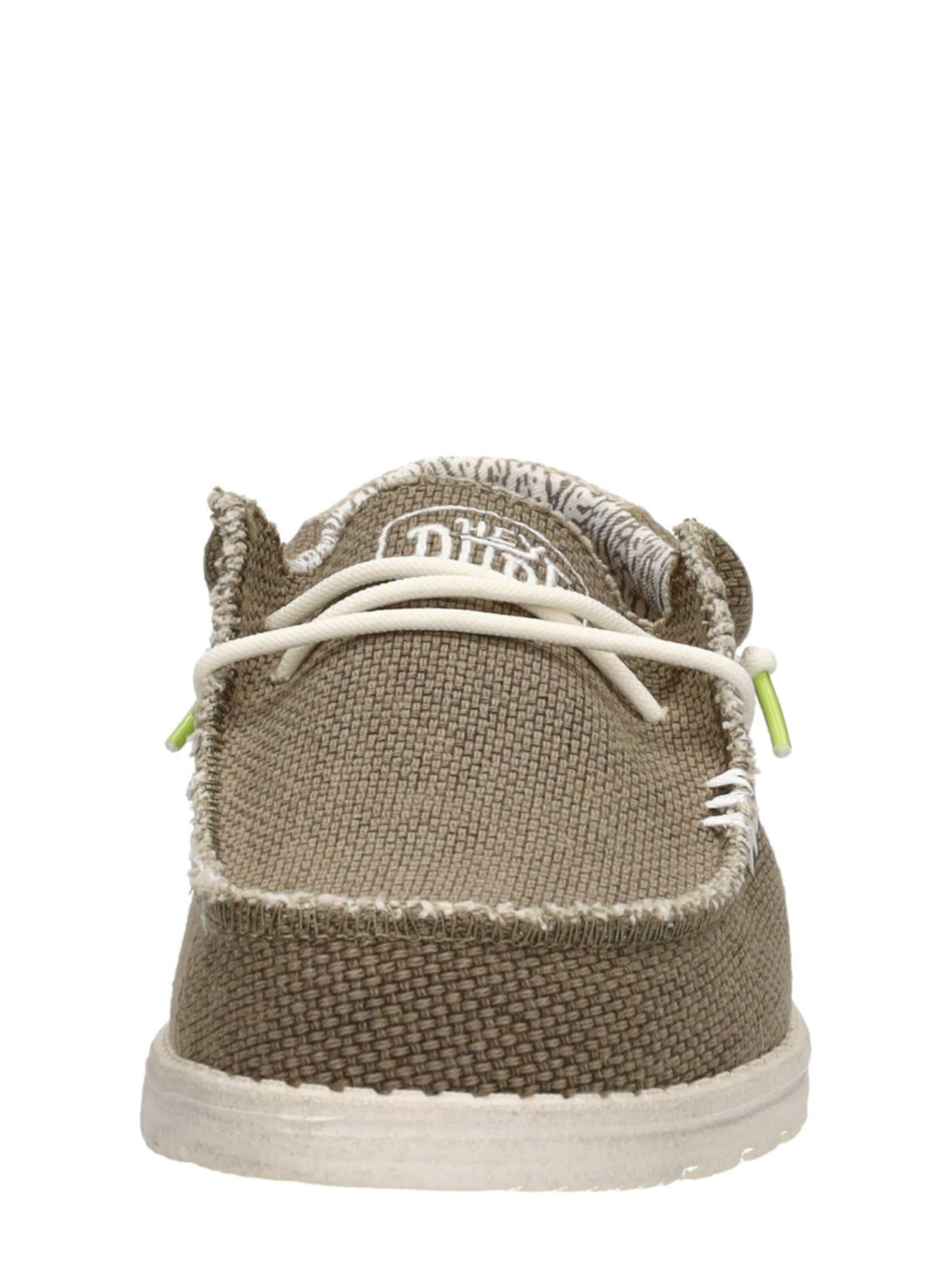 HEY DUDE Classic Flats 'Wally Braided' in Grey