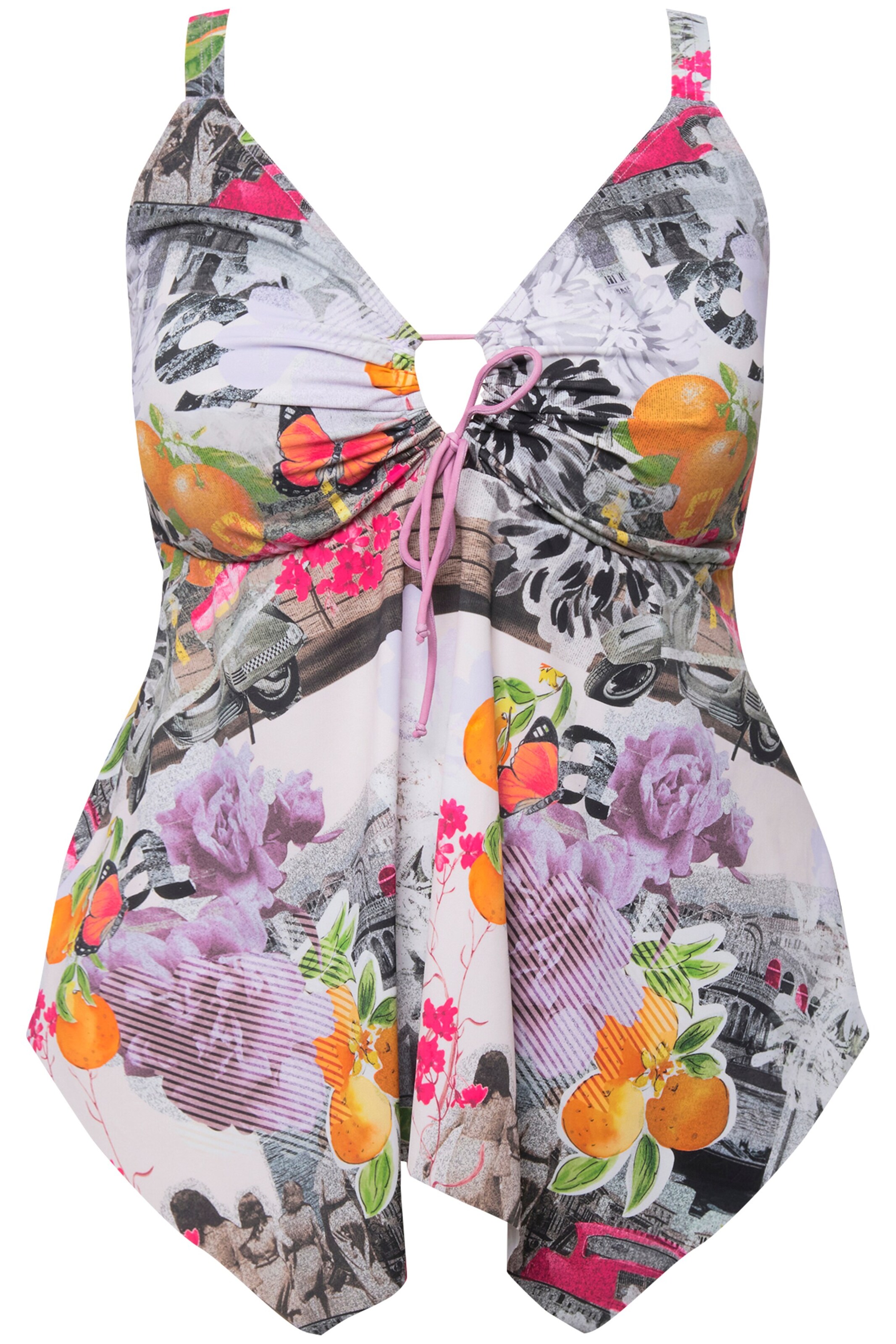 Ulla Popken Bralette Bikini top in Mixed colours