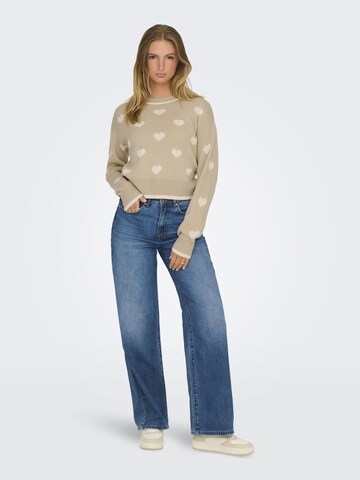JDY Trui 'JDYRomance' in Beige