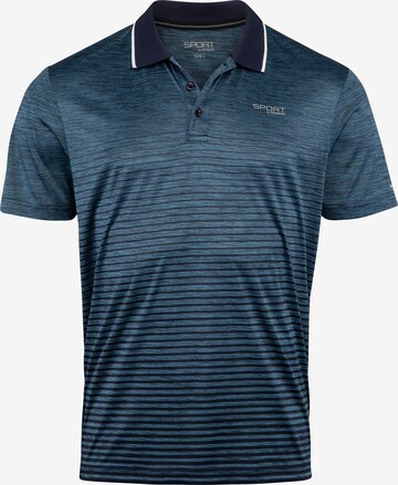 Stooker Men Poloshirt 'Pablo' in Blau: Vorderseite