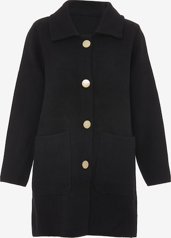 juoda caneva Kardiganas: priekis