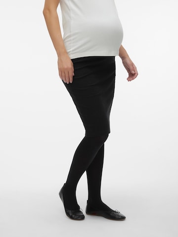 Vero Moda Maternity Skirt 'LAVENDER' in Black: front