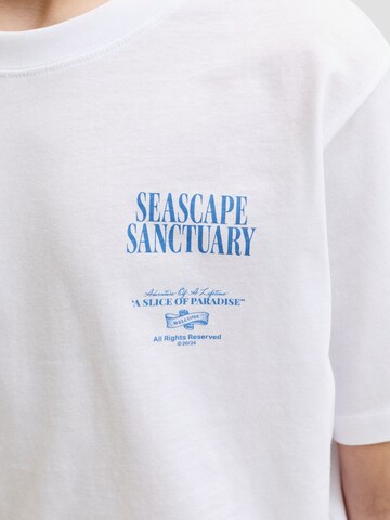 T-Shirt Jack & Jones Junior en blanc