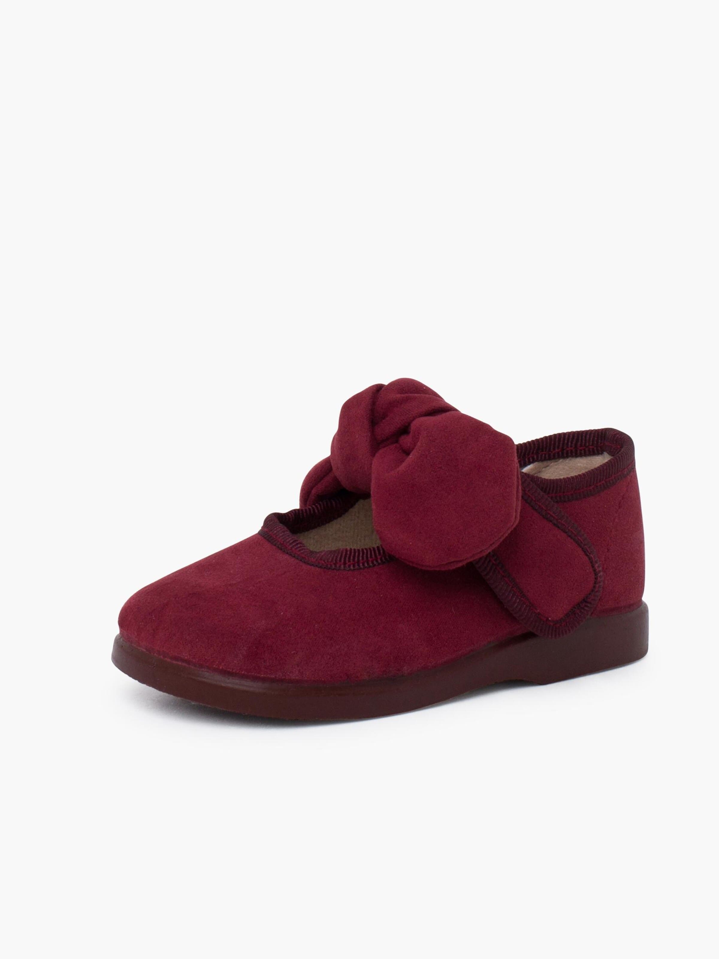 Scarpa bassa di Pisamonas in rosso: frontale