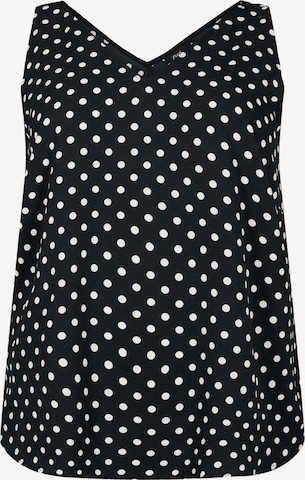 Zizzi - Blusa 'CAANNI' en negro: frente