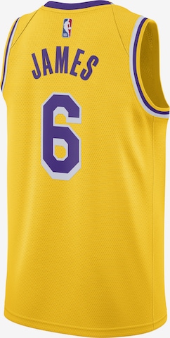NIKE Trikot 'LeBron James Los Angeles Lakers' in Gelb