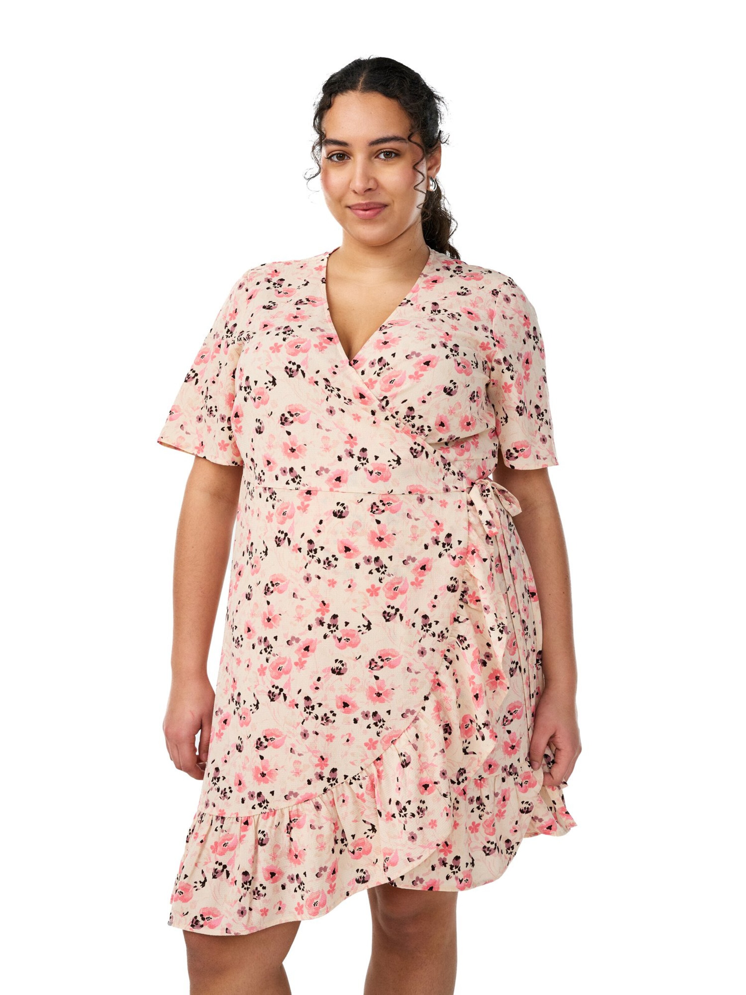 Rochie 'Caanni' de la Zizzi pe bej: față