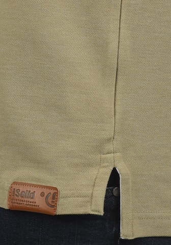 !Solid Poloshirt in Beige