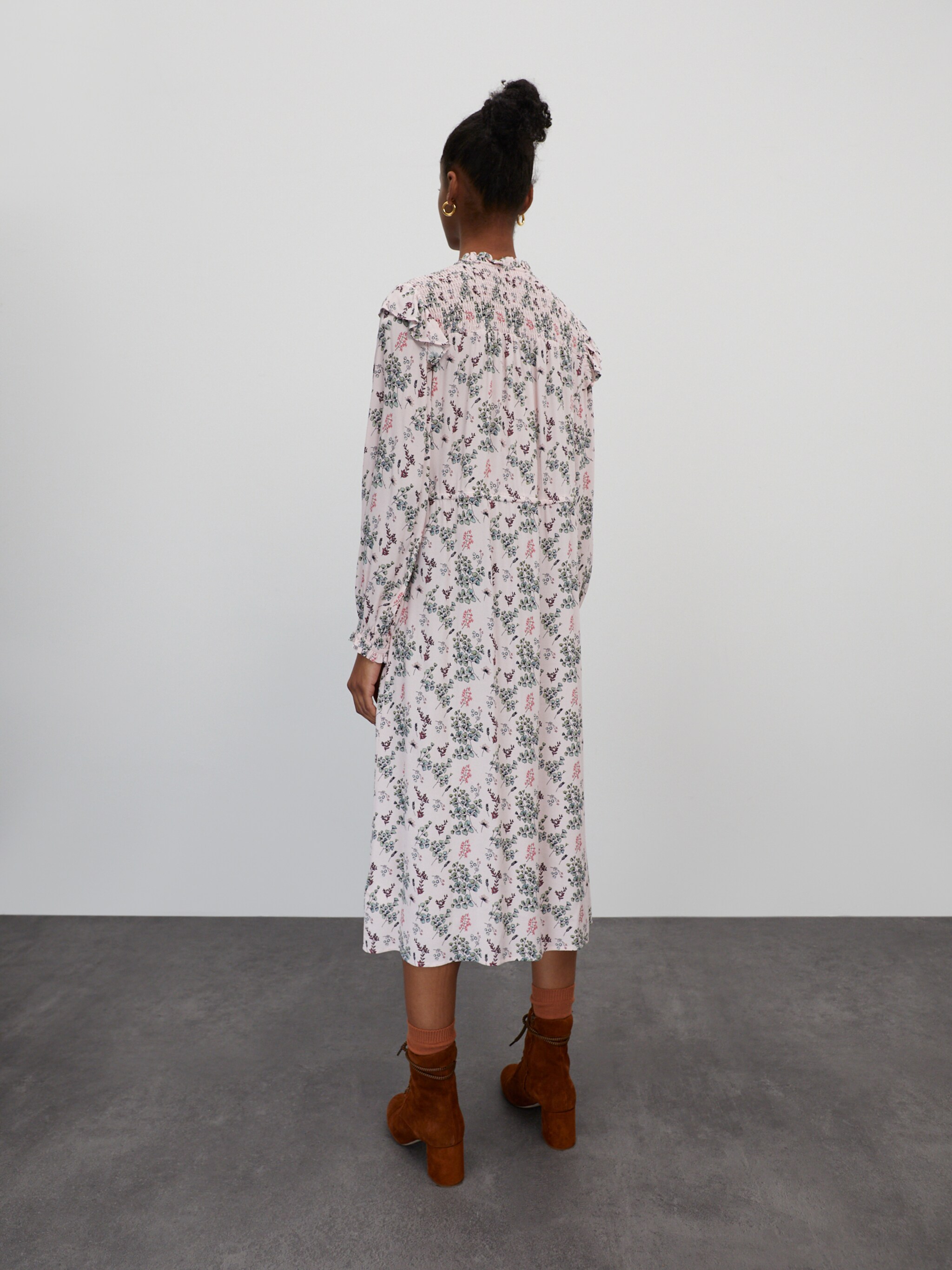 EDITED Producten Blousejurk 'Matthea ' Groen