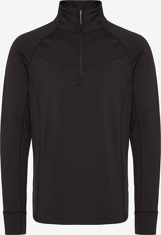 North Bend Sweatshirt 'Bennet' in Zwart: voorkant
