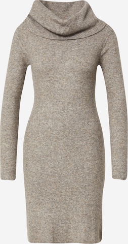 ABOUT YOU Knitted dress 'Medea' in Brown: front