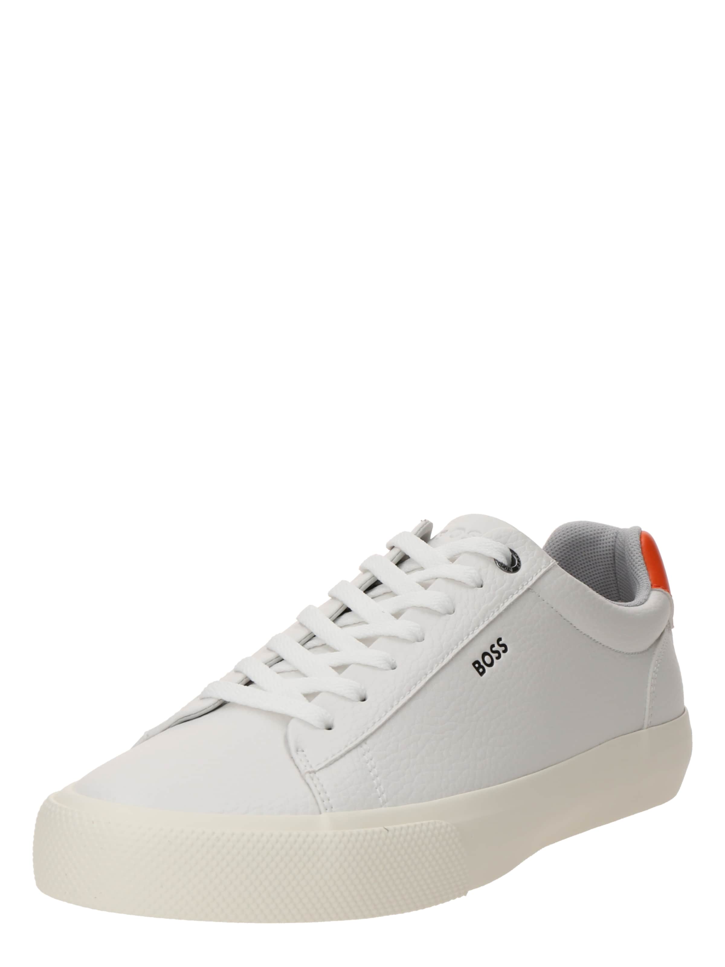 BOSS Platform trainers 'Aiden Tenn' in White: front