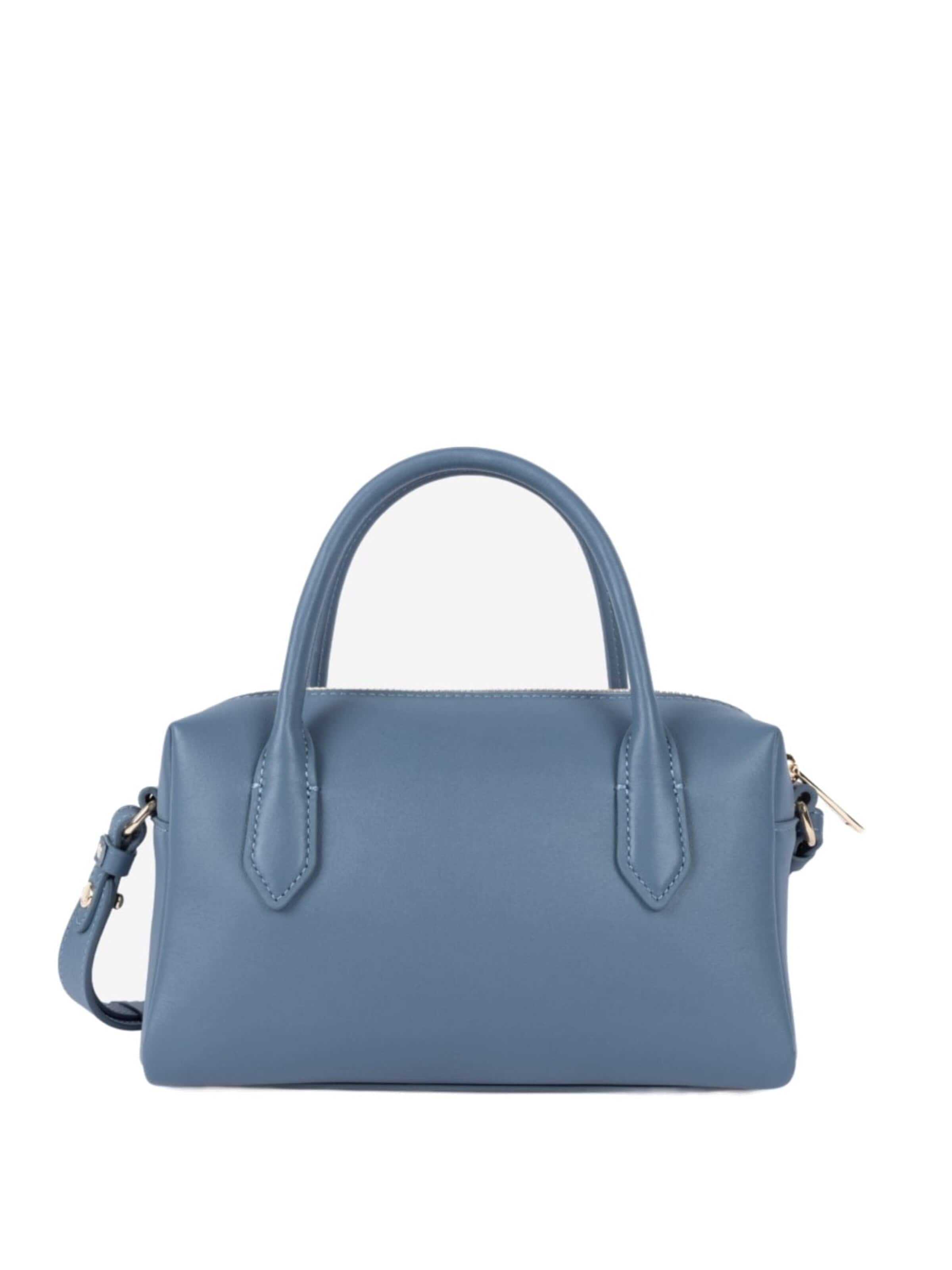 Sacs à main 'Lancaster Sac trotteur Zippé Donna Cube Bleu Jeans' LANCASTER Paris en bleu