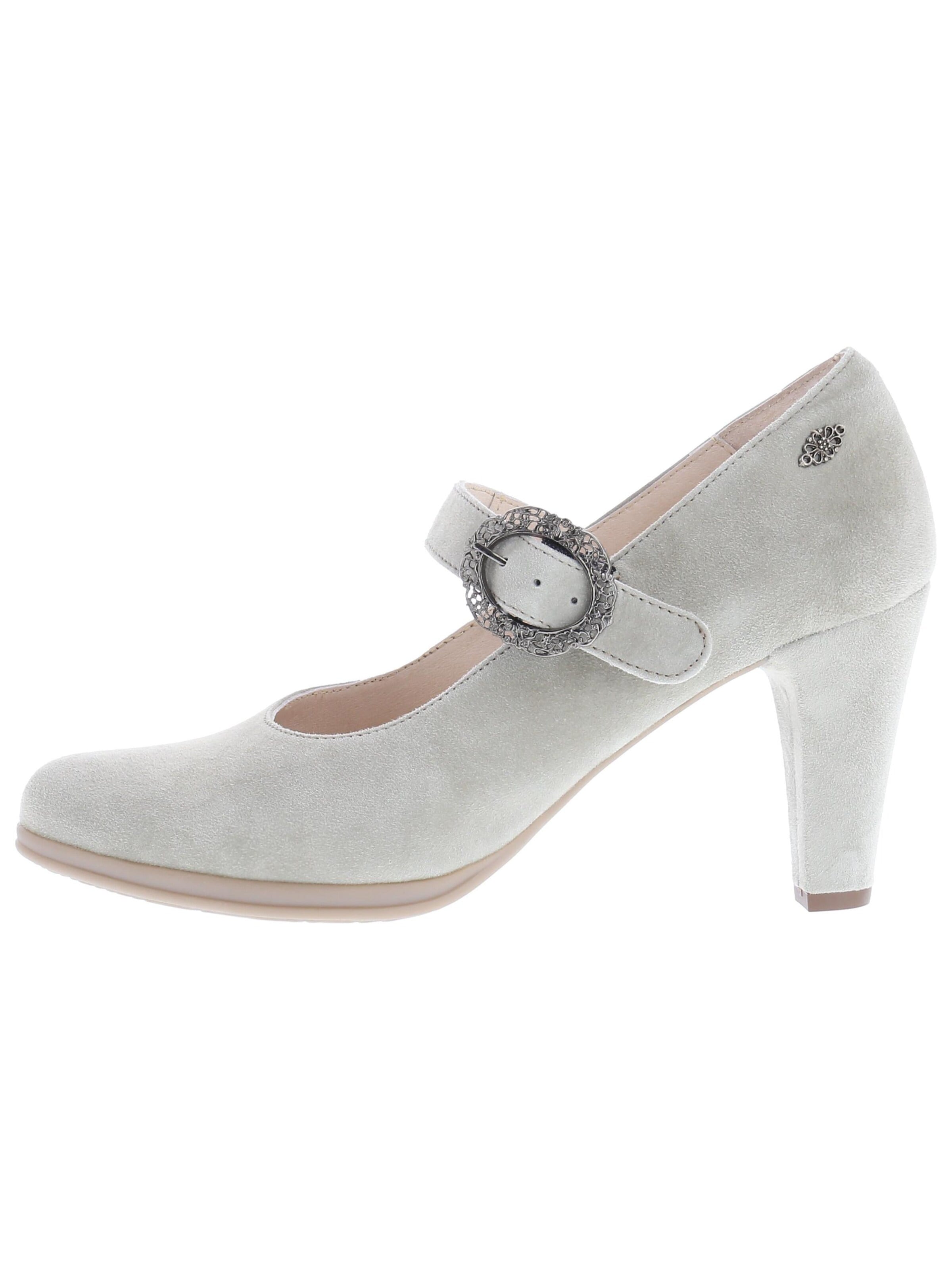 XAVER LUIS Schuhmanufaktur Pumps 'Sarah' in Green: front