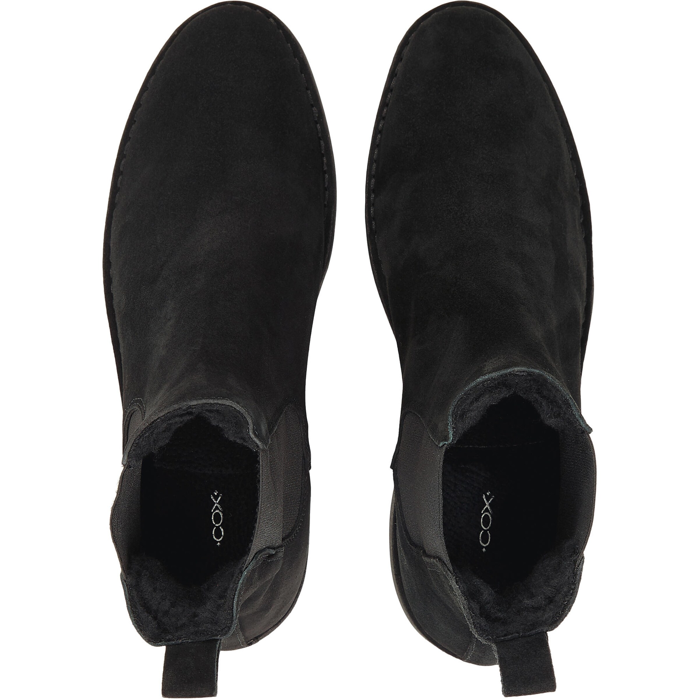 Männer Boots & Stiefel COX Chelsea Boots in Schwarz - ID43625 Männer Boots & Stiefel COX Chelsea Boots in Schwarz - ID43625