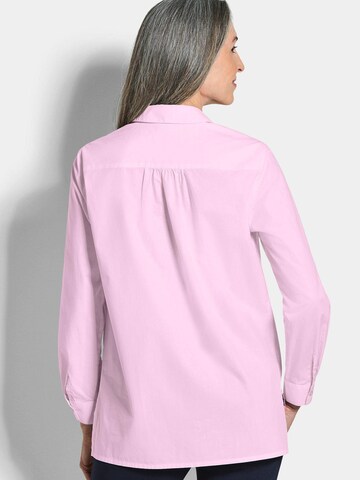 Goldner Blouse in Roze