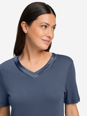 Chemise de nuit ' Tyra ' Hanro en bleu