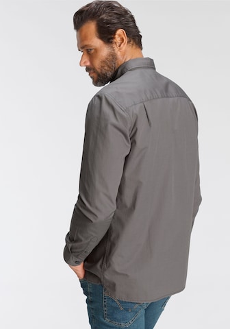 Man's World Regular Fit Hemd in Grau