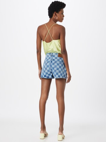 NEON & NYLON Regular Shorts 'FREJA' in Blau