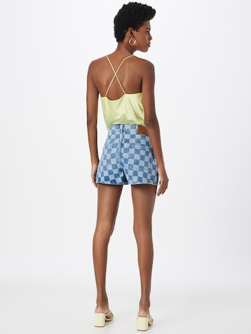 NEON & NYLON Regular Shorts 'FREJA' in Blau