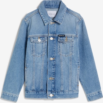 Calvin Klein Jeans Between-Season Jacket in Blue: front