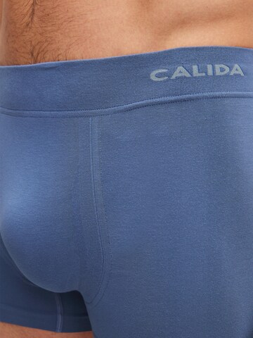 CALIDA Boxershorts 'Seamless Natural'‌‌‌‌‌‌‌ in Blau