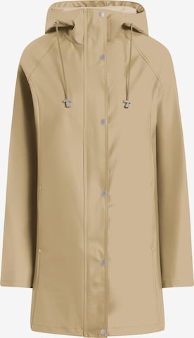 Manteau fonctionnel 'RAIN87' ILSE JACOBSEN en marron : devant