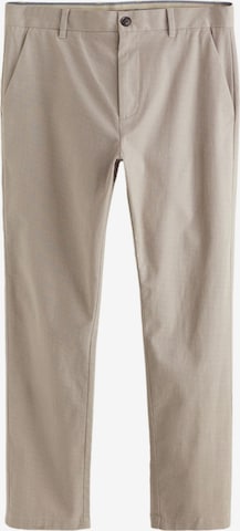 Pantalon chino Next en beige : devant