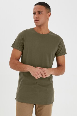 Maglietta 'LONGO' di !Solid in verde: frontale