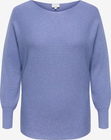 ONLY Carmakoma Pullover 'New Adaline' in Blau: Vorderseite