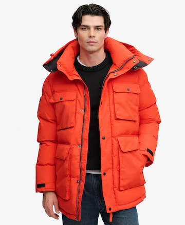 Superdry & Co Winterparka 'Everest Expedition' in Oranje: voorkant