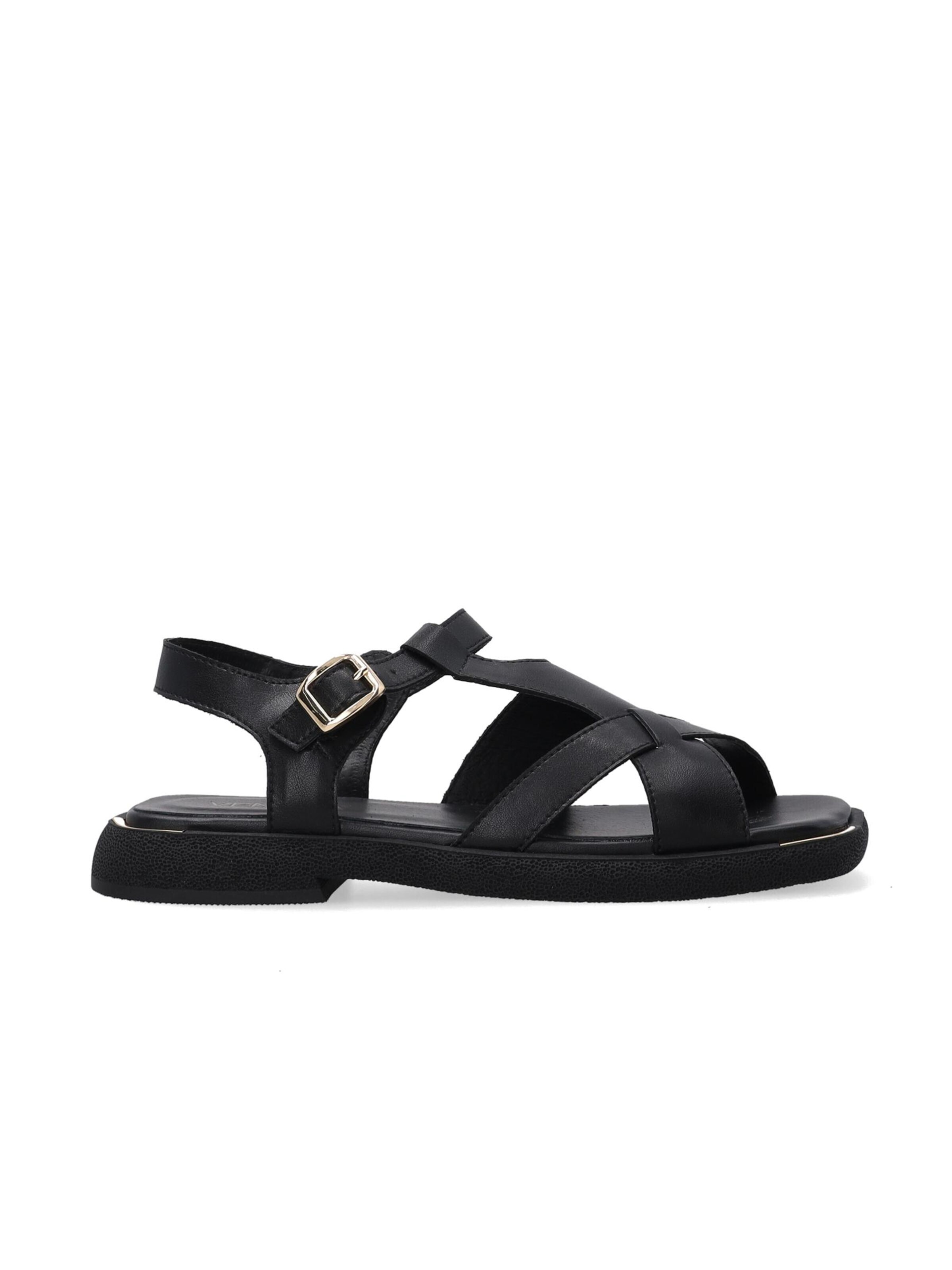 VENEZIA Sandals 'Venezia' in Black: front