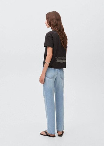 MANGO TEEN Regular Jeans 'clean2' in Blau