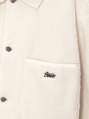 Veste mi-saison Pull&Bear en blanc