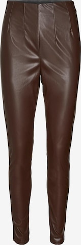 Leggings 'Lana' VERO MODA en marron : devant