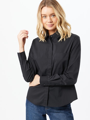 ZABAIONE Blouse 'Helene' in Zwart: voorkant