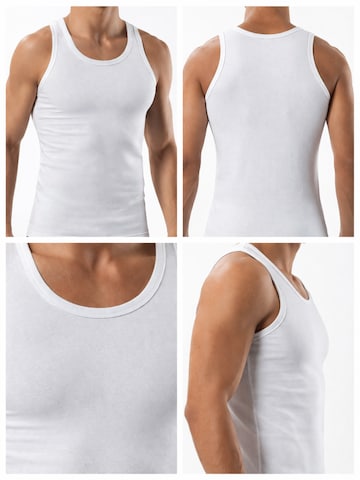 berrak Onderhemd 'Herren in Weiß' in Wit