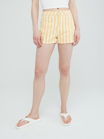 EDITED Regular Shorts 'Jen' in Orange: predná strana
