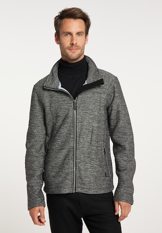 ICEBOUND Fleece Jacket in Grey: front