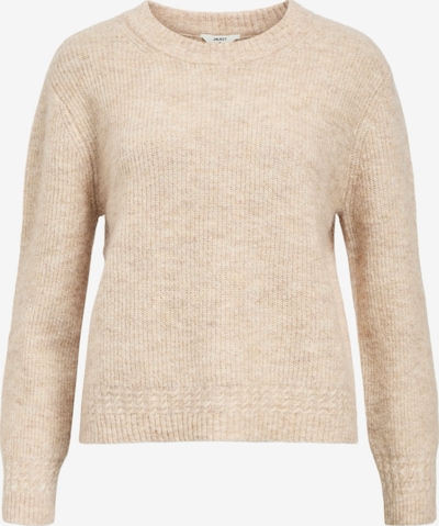 OBJECT Pull-over 'OBJABBY' en beige chiné, Vue avec produit