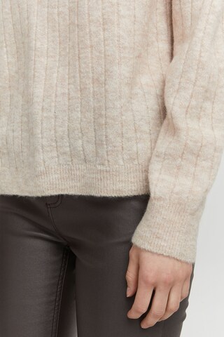 b.young Pullover 'MARTINE' in Beige
