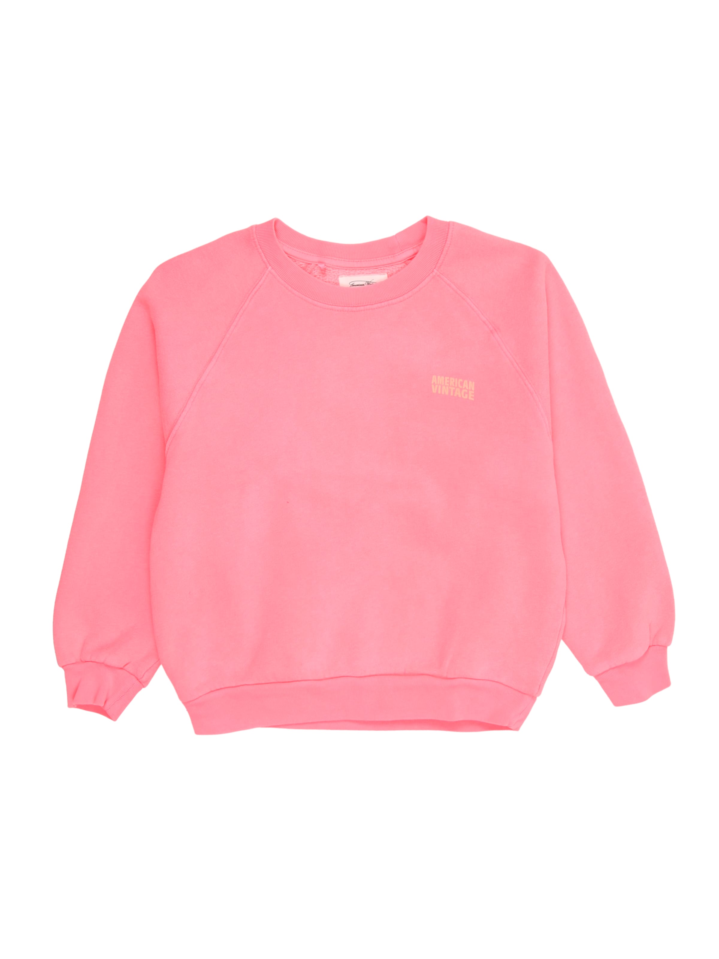 AMERICAN VINTAGE Свитшот 'IZUBIRD' в Ярко-розовый: спереди