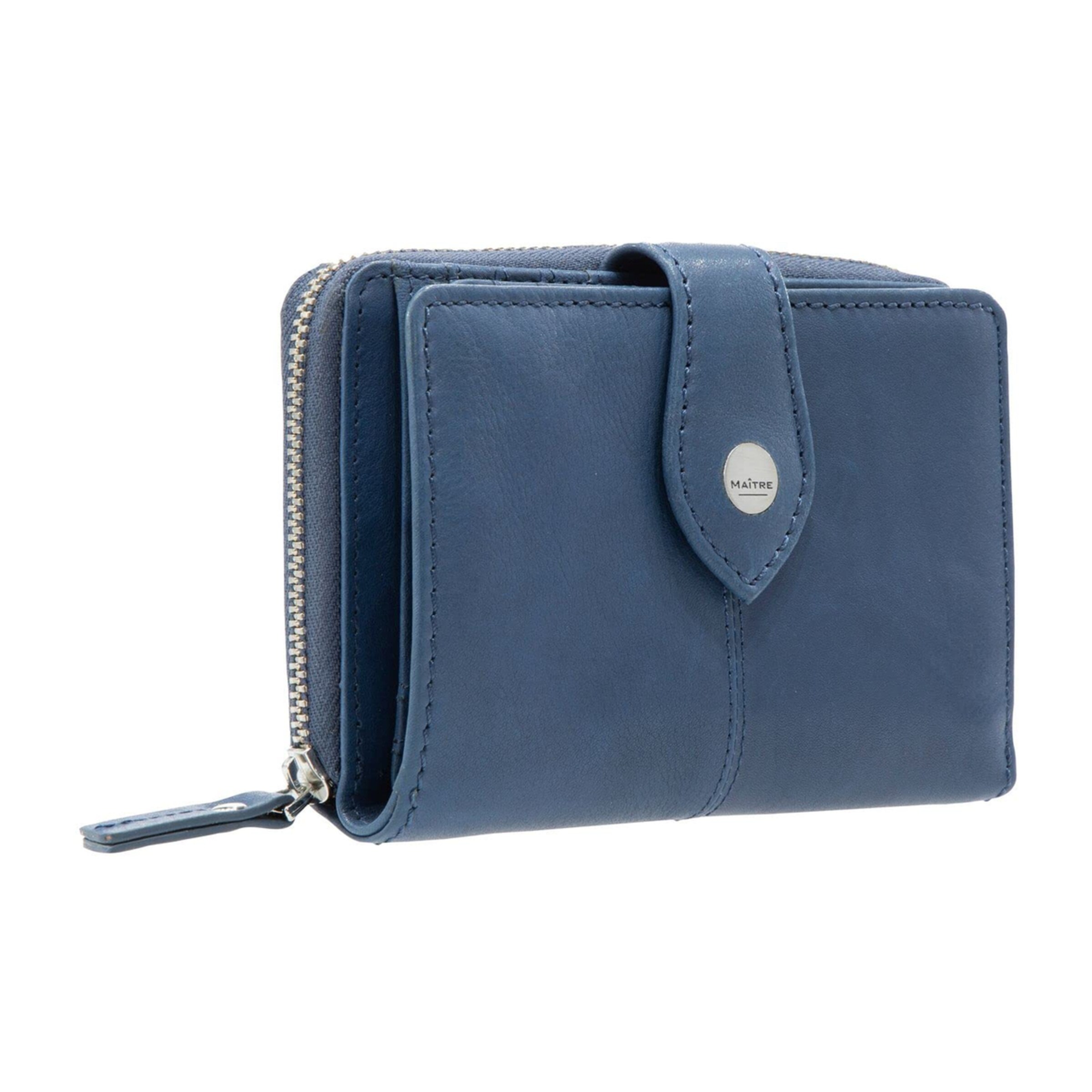 Maître Portemonnee 'Lemberg Diethilde' in Blauw