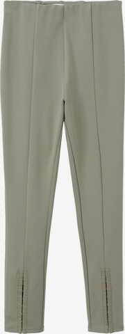 MANGO Skinny Leggings 'RICARDO' in Green: front